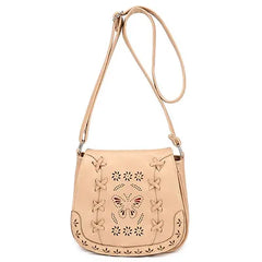 Vintage Diamond Lattice Shoulder Bag