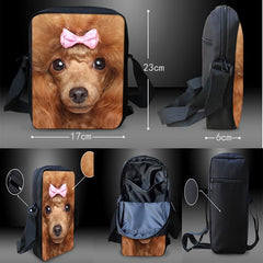 Kids Butterfly Messenger Bag Girls Boys Mini Shoulder Bag