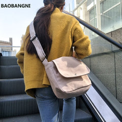 Canvas Crossbody Bags For Girls Women Messenger Bag