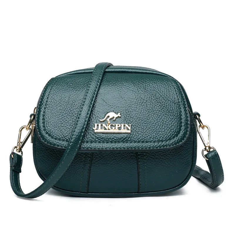 Women Messenger Bag Crossbody Leather Handbag Shoulder Clutch Bags