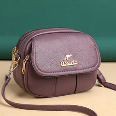 Women Messenger Bag Crossbody Leather Handbag Shoulder Clutch Bags