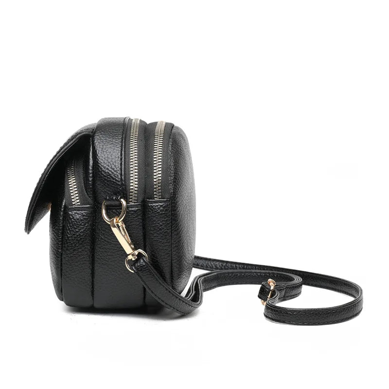 Women Messenger Bag Crossbody Leather Handbag Shoulder Clutch Bags