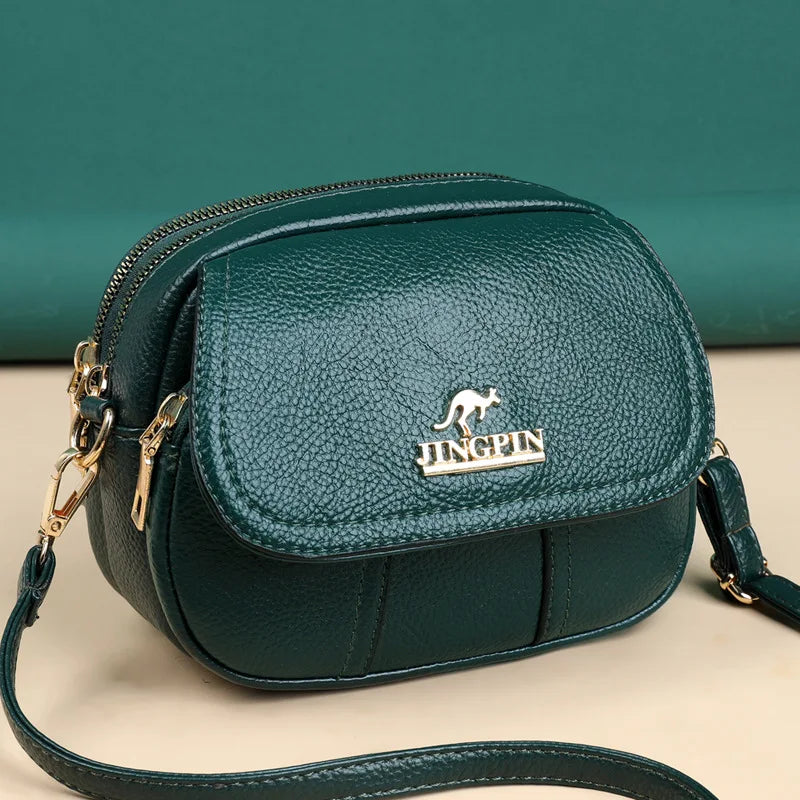 Women Messenger Bag Crossbody Leather Handbag Shoulder Clutch Bags
