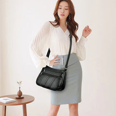 Women Messenger Bag Lady Shoulder Crossbody Bag Small Female pu Leather Handbag