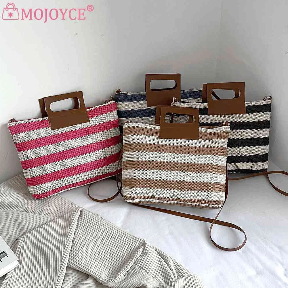 Women Messenger Bag Large Capacity Striped Crossbody Bag Soft & Stylish