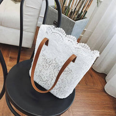 Women Messenger Bag Lace Crossbody Handbag Single Strap Shoulder Bag