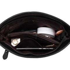 Small Leather Messenger Bag for Women Crossbody Handbag
