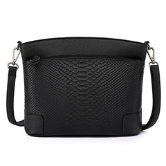 Small Leather Messenger Bag for Women Crossbody Handbag