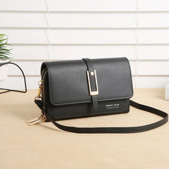 Large Capacity Women Messenger Bag Double-layer Handbag for Girls