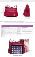 Waterproof Shoulder Bag for Women - Stylish and Functional