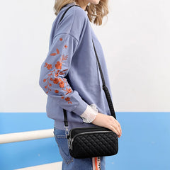 Waterproof Nylon Shoulder Bag Women Messenger Casual Top-handle