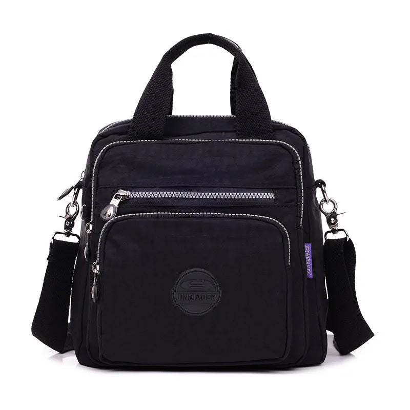 Women Messenger Bags Clutch Handbags Three Zipper Main Bag Shoulder Crossbody