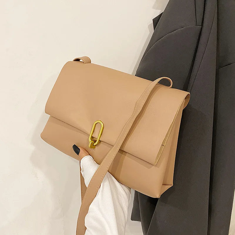 Women Crossbody Bags Small Square Leather Satchel