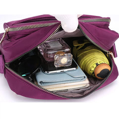 Waterproof Nylon Women Messenger Bag Handbag Shoulder Bag Crossbody Bag