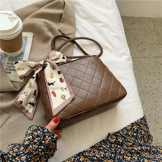Women Messenger Bags Leather Tassel Handbags Vintage
