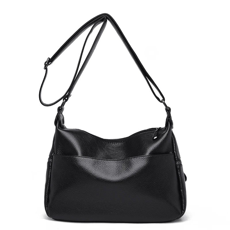 Leather Women Messenger Bag Crossbody Travel Shoulder Sac A Main Bolsa