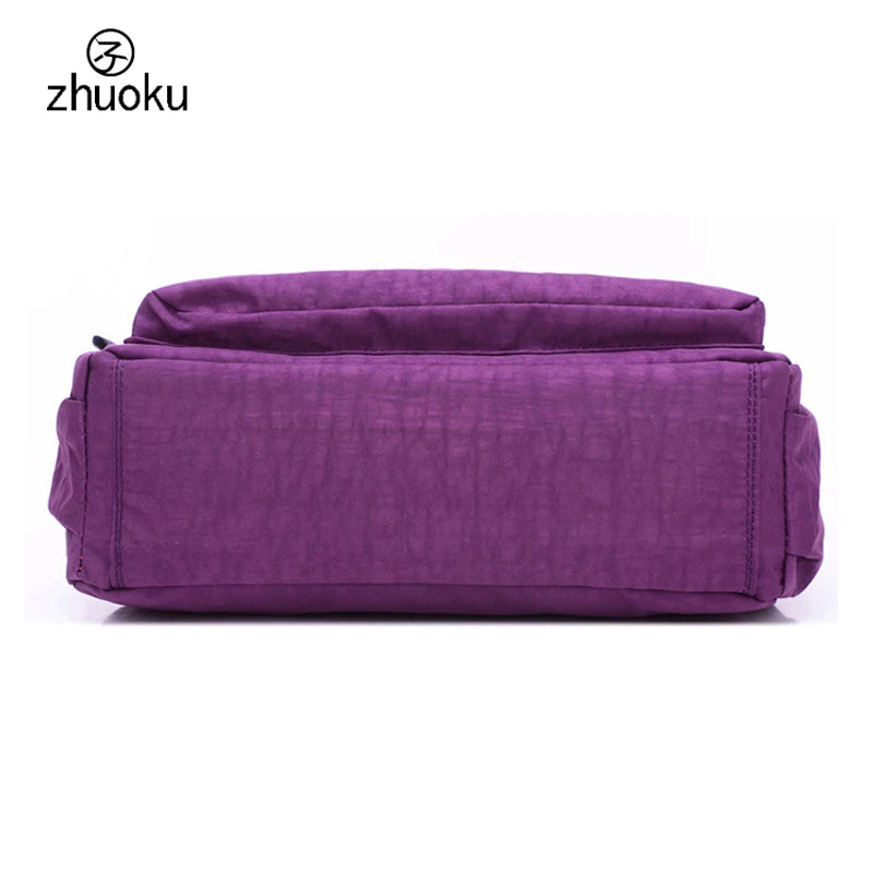 Mini Nylon Messenger Bag Women Tote Handbag Shoulder Bag Crossbody Bolsas