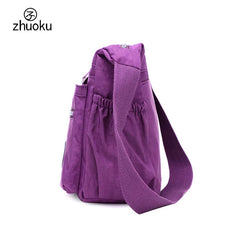 Mini Nylon Messenger Bag Women Tote Handbag Shoulder Bag Crossbody Bolsas