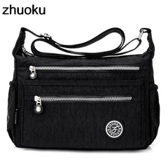 Mini Nylon Messenger Bag Women Tote Handbag Shoulder Bag Crossbody Bolsas