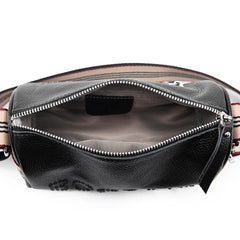 Women Crossbody Bag High Capacity Shoulder Handbag Cowhide Leather