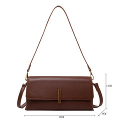 Retro Shoulder Bag Female Crossbody Flap Bag for Girls