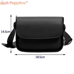Small Leather Shoulder Crossbody Bag for Women Flap Pocket Satchel