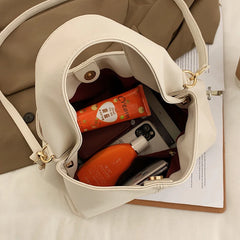 Soft Leather Shoulder Bag for Women Travel Tote Ladies Crossbody Bag for Girls