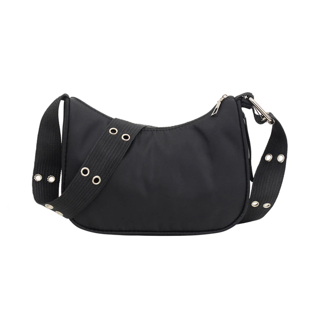 Women Messenger Bags Solid Female Shoulder Casual Nylon Handbag Ladies