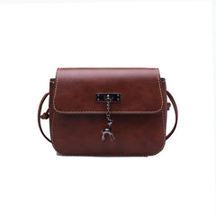 Women Messenger Bag Vintage Small Deer Toy Saddle Bag Shoulder Crossbody