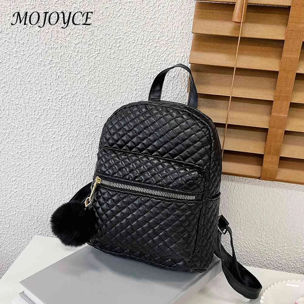 Women Mini Backpack Rucksack Embroidery Thread Small Handbag