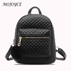 Women Mini Backpack Rucksack Embroidery Thread Small Handbag