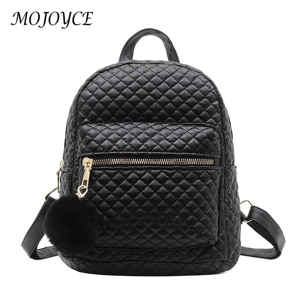 Women Mini Backpack Rucksack Embroidery Thread Small Handbag
