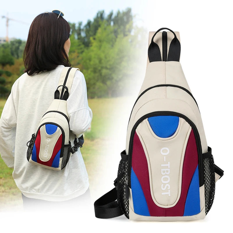 Mini Backpack Chest Bag Messenger Bag Female Sports Bag Travel Bagpack