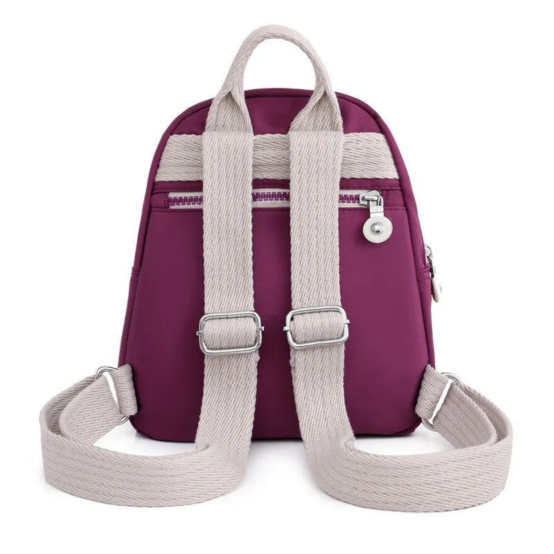 Waterproof Nylon Mini Backpack for Teenage Girls