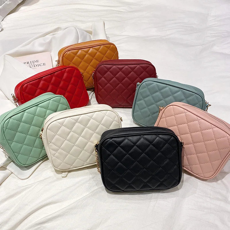 Women Mini Bag Small Square Bag Leisure Lady Mobile Phone Shoulder Crossbody Bag