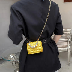 Women Mini Bags Jelly Bag Chain Lipstick Bag