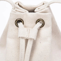 Mini Canvas Bucket Bag Crossbody Handbag 21*16cm