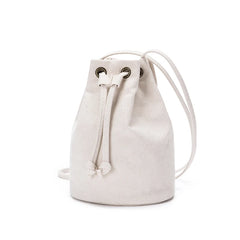 Mini Canvas Bucket Bag Crossbody Handbag 21*16cm
