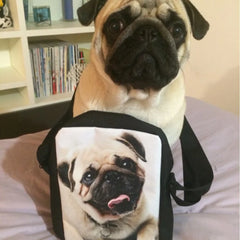 French Bulldog Print Mini Cross-body Bag for Girls Boys