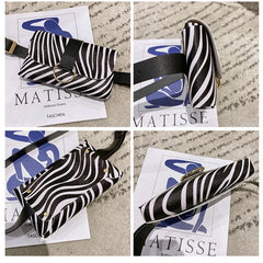 Women Envelope Waist Bag PU Leather Clutch Cell Phone Purse Belt Fanny Pack