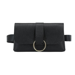 Mini Envelope Waist Bag PU Leather Clutch Cell Phone Purse Chest Bags Pouch