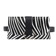 Mini Envelope Waist Bag PU Leather Clutch Cell Phone Purse