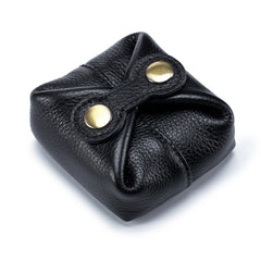 Mini Lipstick Storage Bag Soft PU Leather Wallet & Money Clip For Kids