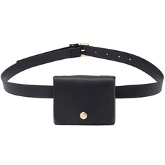 Women PU Leather Fanny Pack Waist Bag Cell Phone Pocket Travel Purse