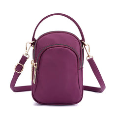Women Mini Shoulder Bag Messenger Lightweight Nylon Handbag Waterproof Crossbody