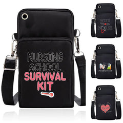 Waterproof Mini Shoulder Bag Mobile Phone Bag Handbag Wrist Pouch Wallet