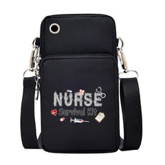 Waterproof Mini Shoulder Bag Mobile Phone Bag Handbag Wrist Pouch Wallet
