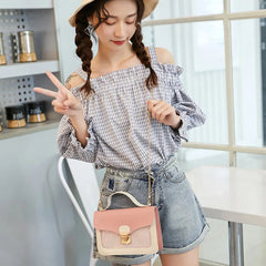 Women Small Sequin Shoulder Bag Messenger Crossbody Clutch Wallet Handbags