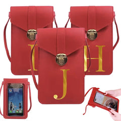 Women Mobile Phone Bag Shoulder PU Leather Case