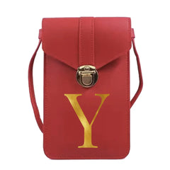 Women Mobile Phone Bag Shoulder PU Leather Case